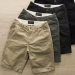 Quần Short Nam Ngang Gối, Cotton, Túi Hộp