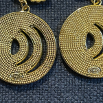 + 3 Bông tòn teng chanel chân châu xanh